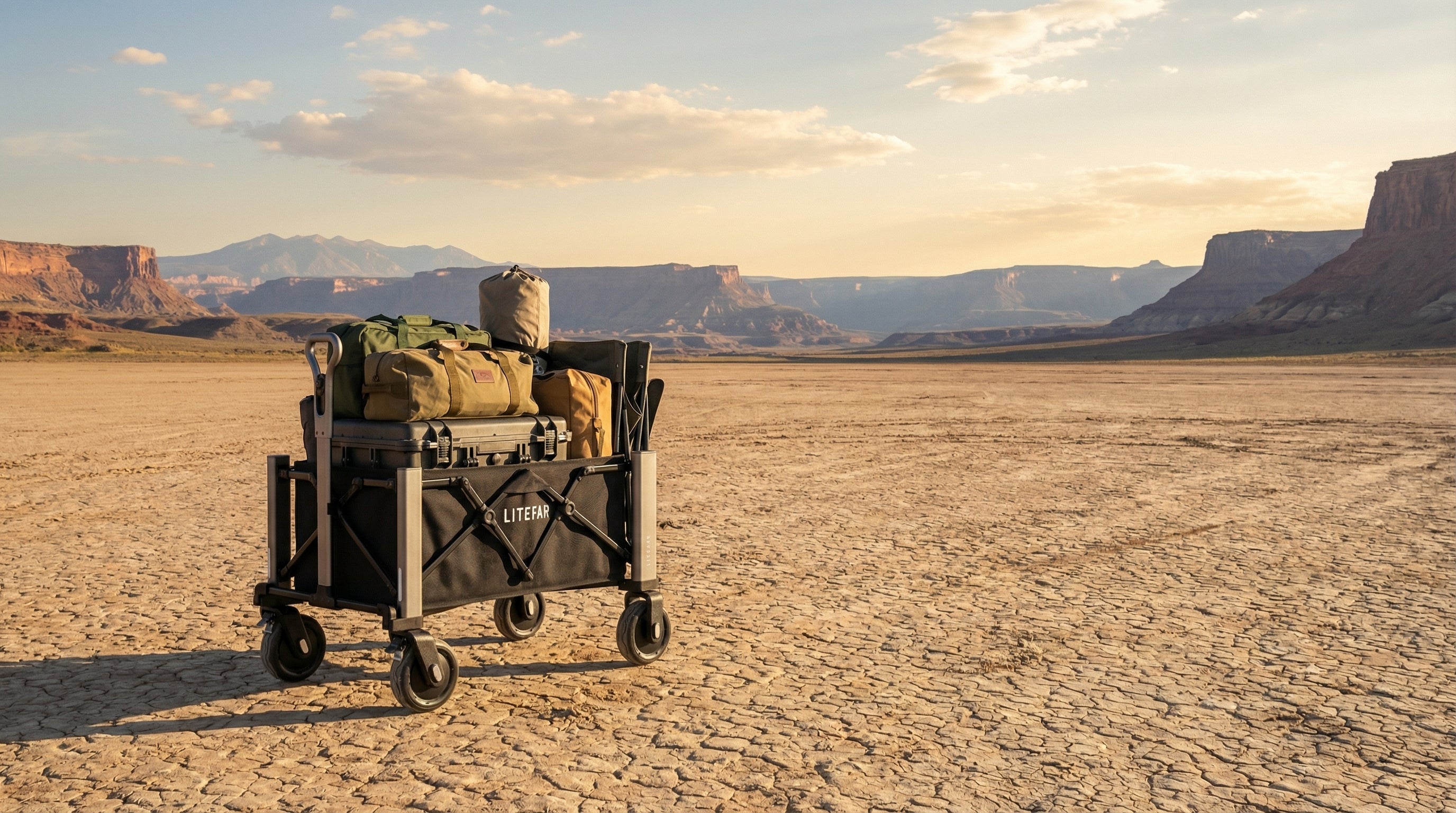 LITEFAR Orion: Heavy Duty Electric Collapsible Wagon Benefits